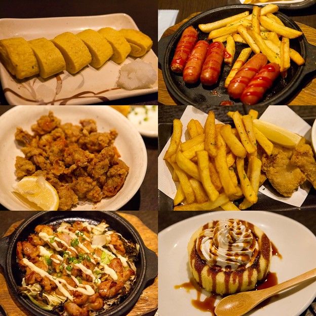 các món ăn ở Izakaya các món ăn ở Izakaya